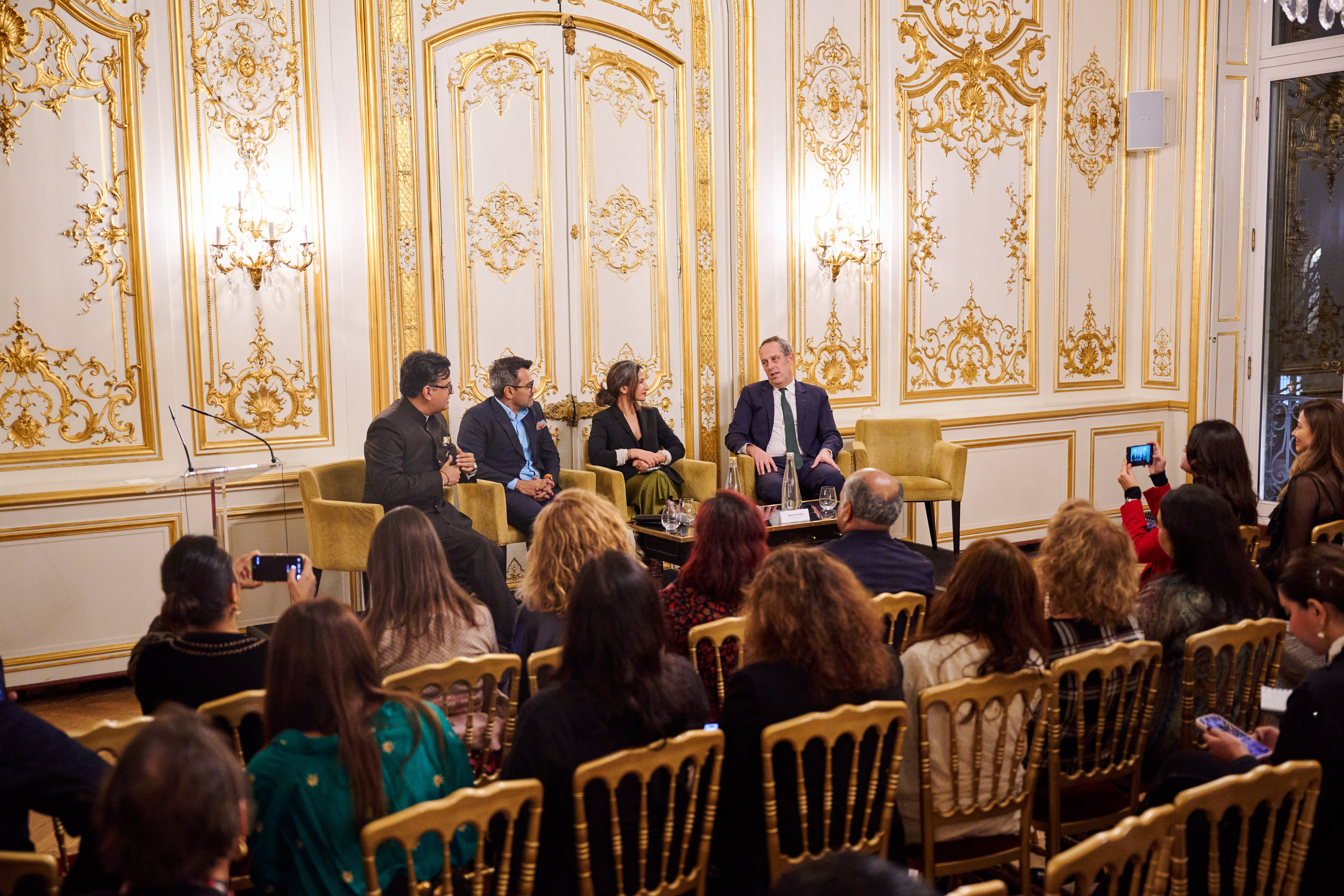 Franco-Indian Luxury Summit panel, Paris